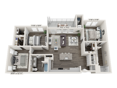 C1 Floor Plan